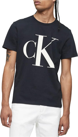 Calvin Klein Men's Monogram Logo Crewneck T-Shirt