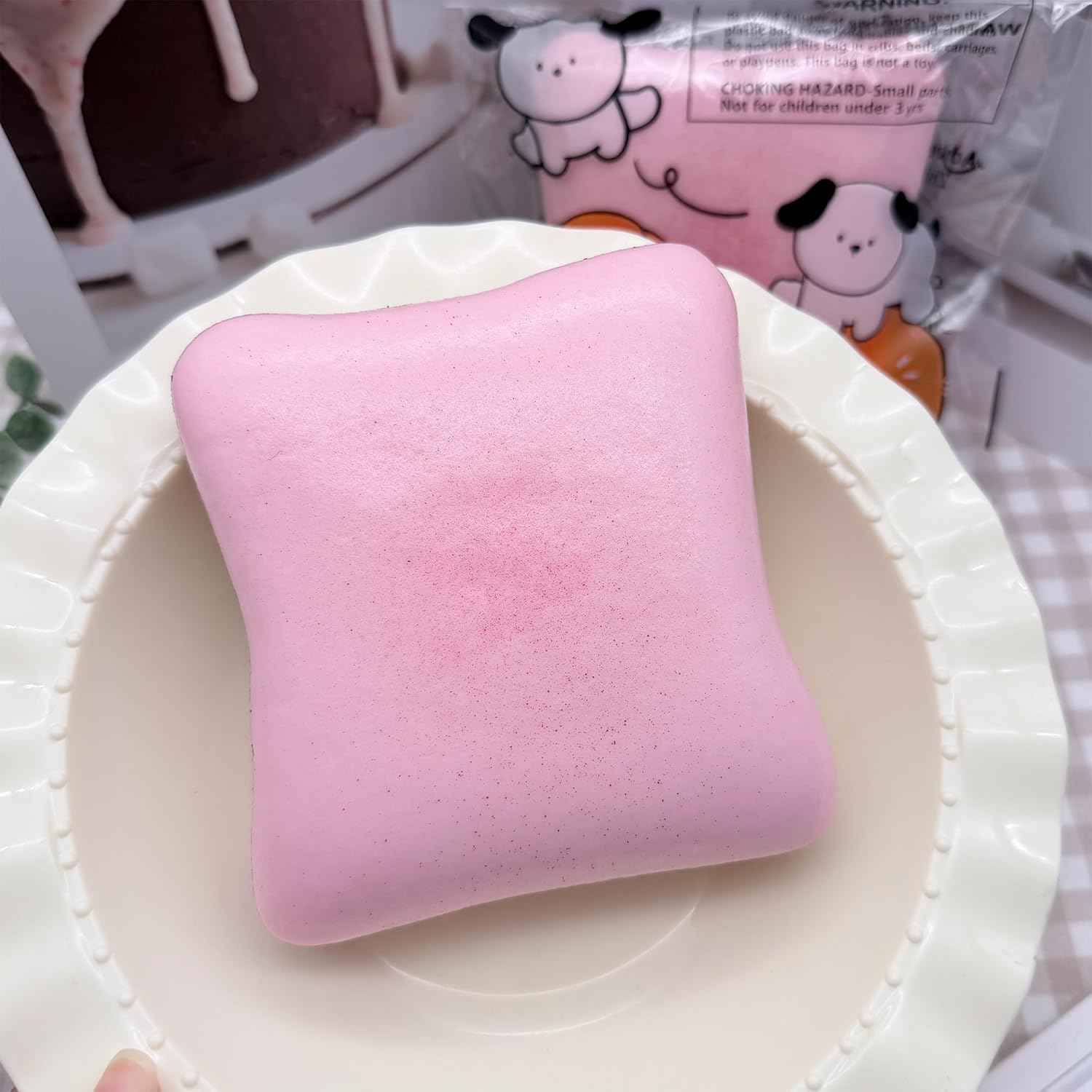 Bread Butter Squishy,Slow Rising Squishy，Stress Balls，Fidget Toy