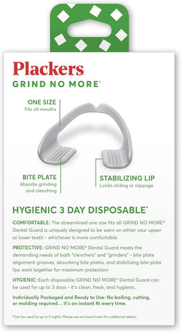Plackers Grind No More Night Guard, Ready-to-Wear, 10 Count