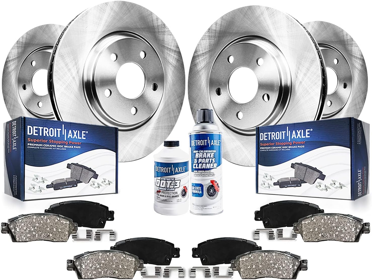 Detroit Axle - Brake Kit for 2005-2009 Land Rover LR3