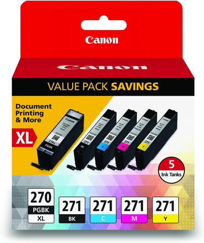 Canon PGI-270XL/CLI-271 5 Color Value Pack