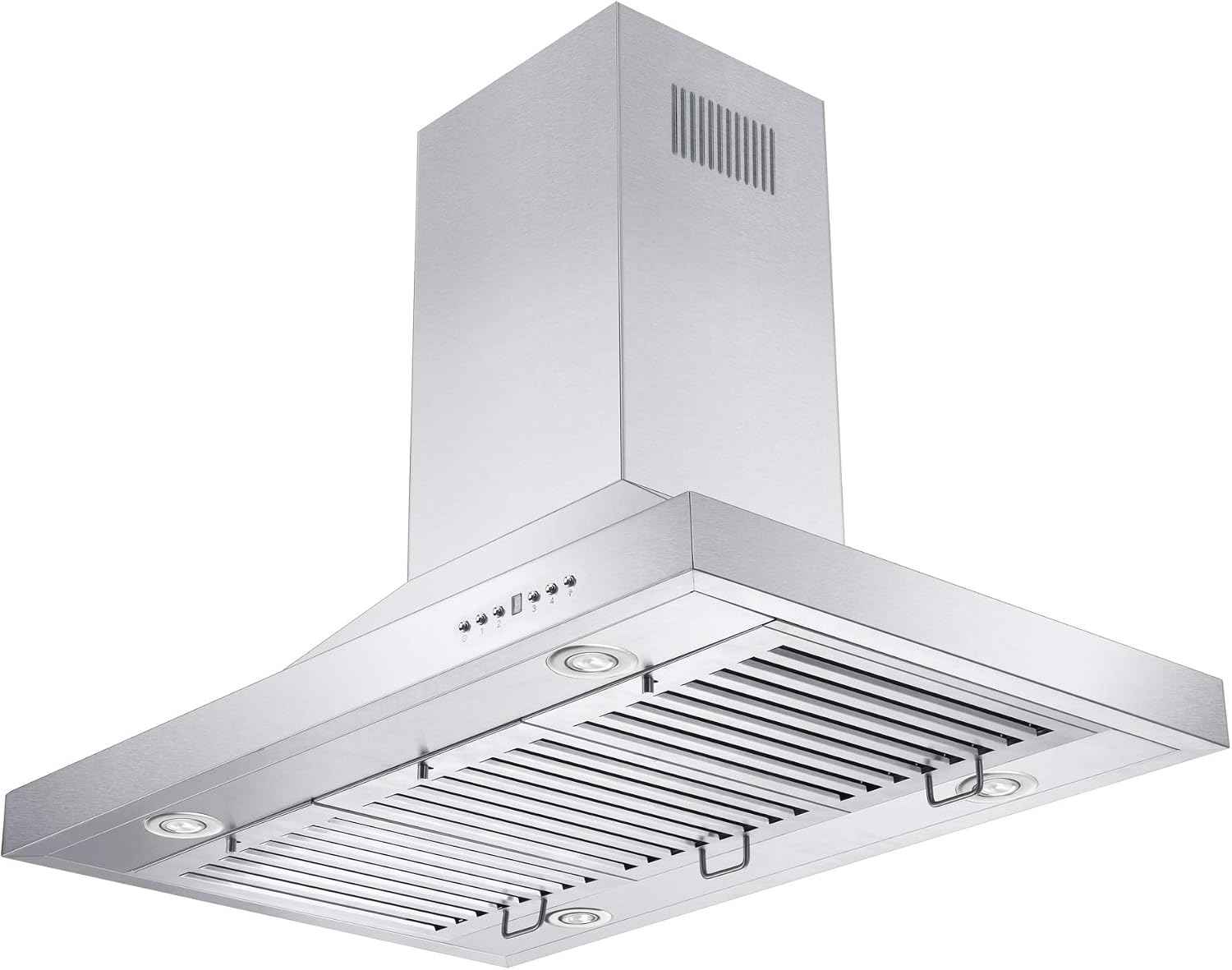 ZLINE 48" Convertible Vent Island Mount Range Hood in Stainless Steel (GL2i-48)