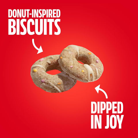 Milk-Bone Dunkin’ Vanilla Glaze Flavor Dog Biscuits, 8 Oz.