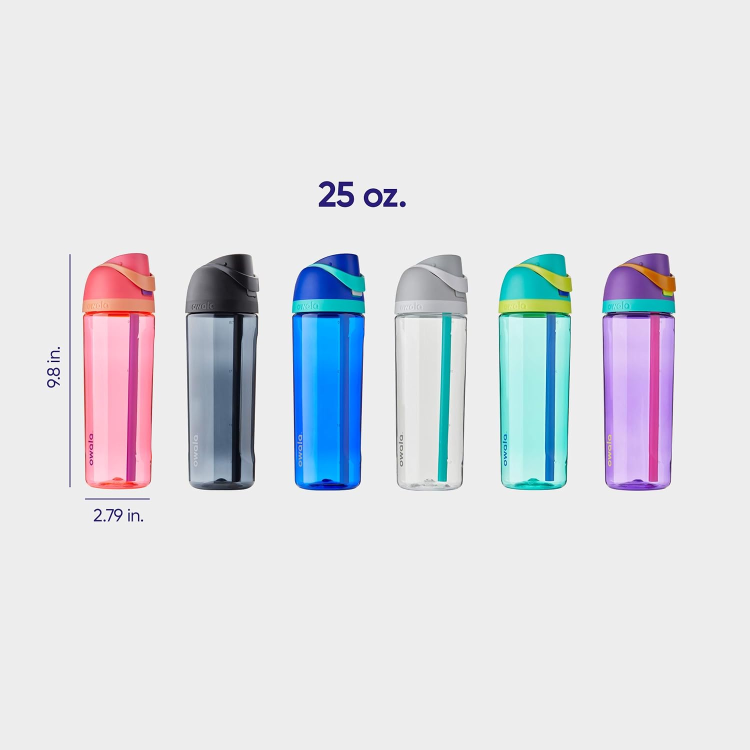 Owala FreeSip Tritan Water Bottle 25 oz Shy Marshmallow