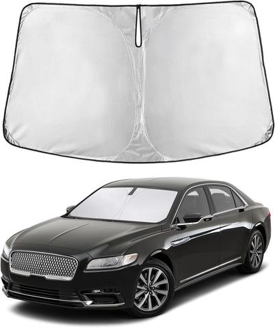 EcoNour Windshield Sunshade Compatible for Lincoln Continental 2017-2020