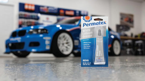 Permatex 80345 White Lithium Grease, 1.5 oz.