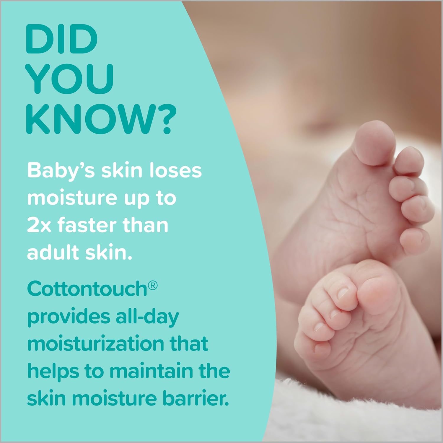 Johnson's Baby Comfort Touch Newborn Baby Wash & Shampoo, 13.6 fl oz