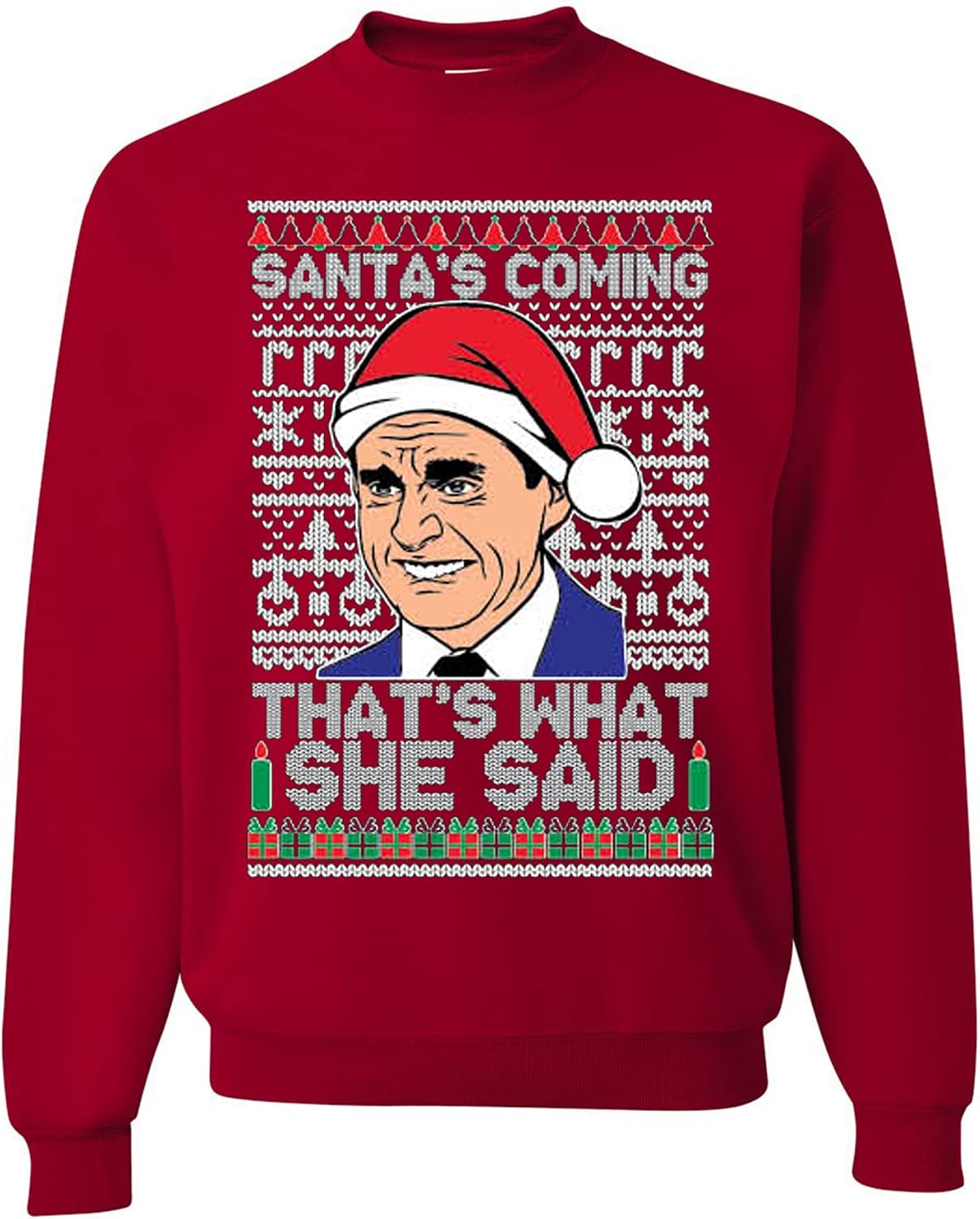 wild custom apparel Donald Trump Make Christmas Great Again Ugly Funny Christmas Sweater Sweatshirt
