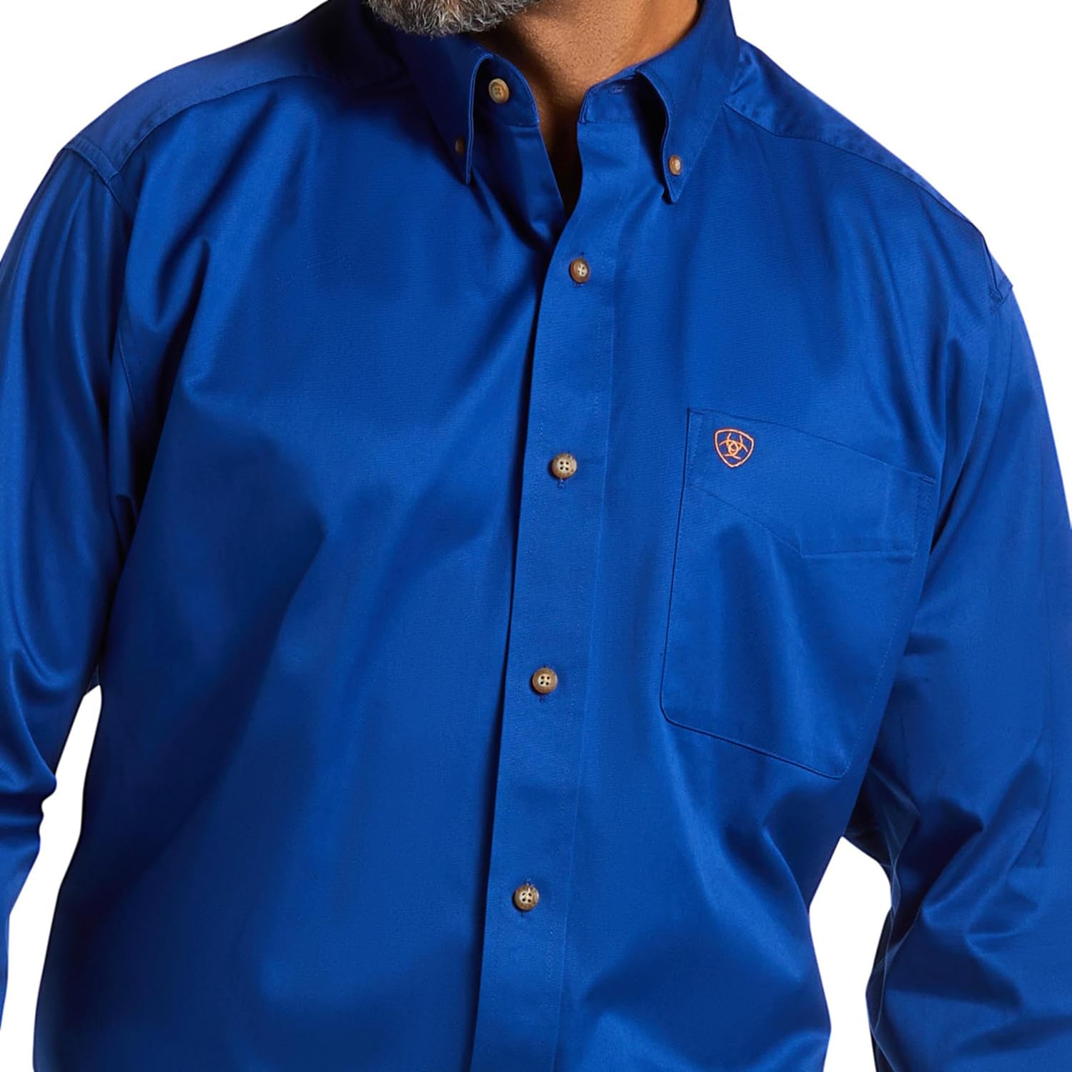 Ariat Men's Solid Twill Classic Fit Shirt