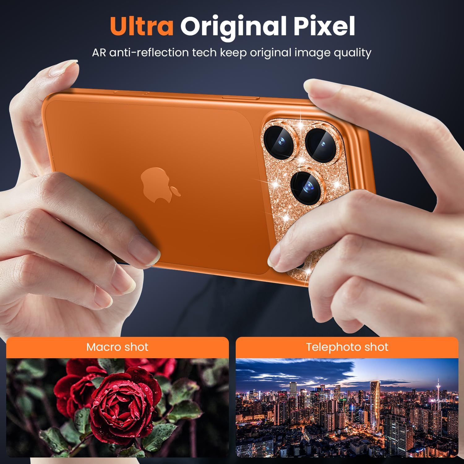 WSKEN for iPhone 17 Pro Max Camera Lens Protector - Military Grade Design