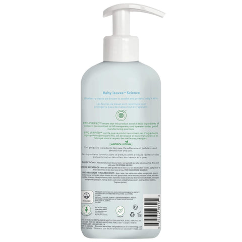 ATTITUDE 2-in-1 Shampoo and Body Wash for Baby, EWG Verified, Dermatologically Tested, Vegan, Good Night, 16 Fl Oz (Pack of 2)