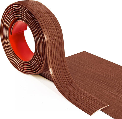 Art3d 4 ft Vinyl Floor Transition Strip, Laminate Floor Divider, Cherry