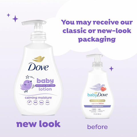 Baby Dove Sensitive Skin Care Baby Lotion Calming Moisture 13 oz