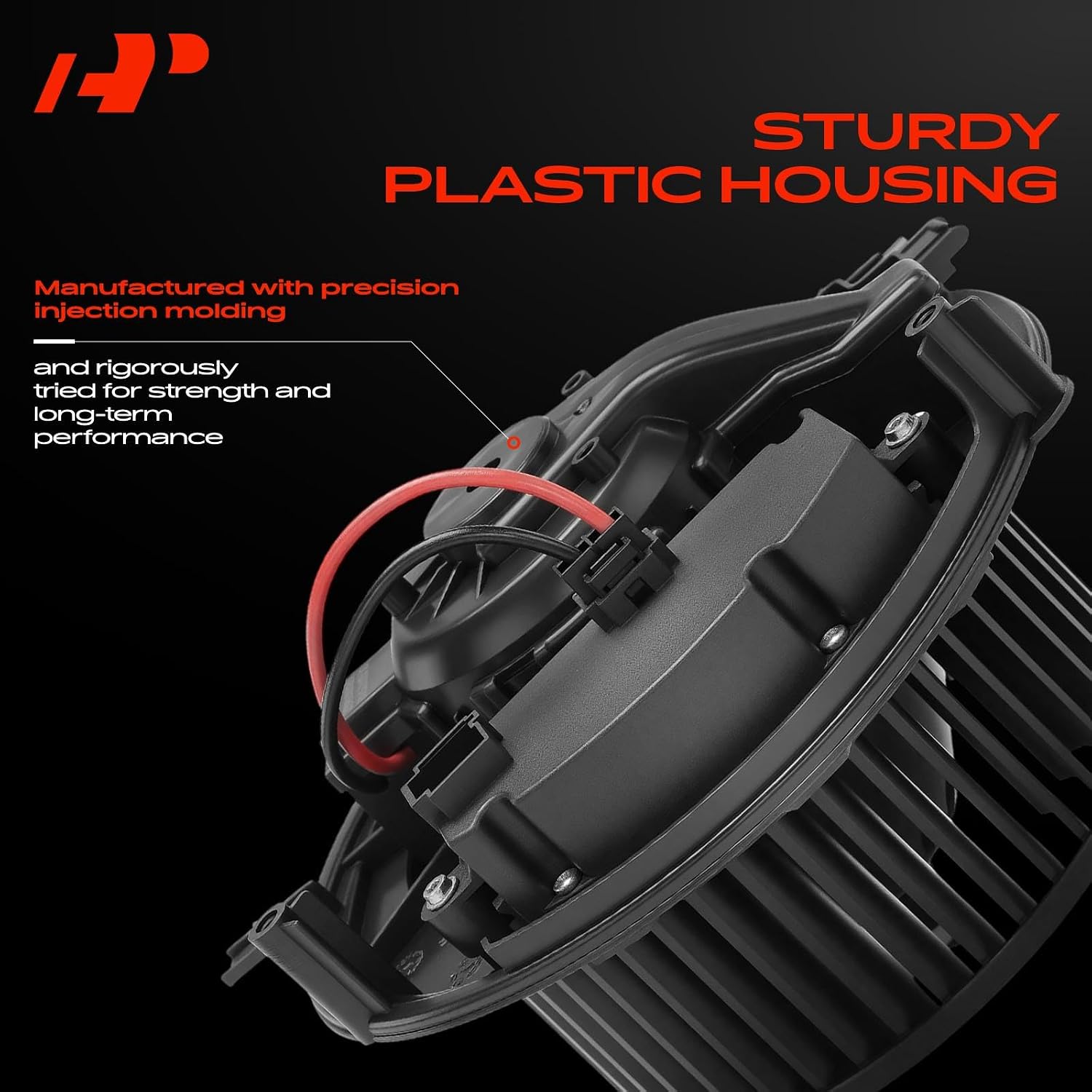 A-Premium Front HVAC Heater Blower Motor and Resistor Assembly