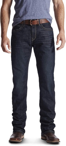 Ariat Men's Rebar M4 Low Rise DuraStretch Edge Boot Cut Jean