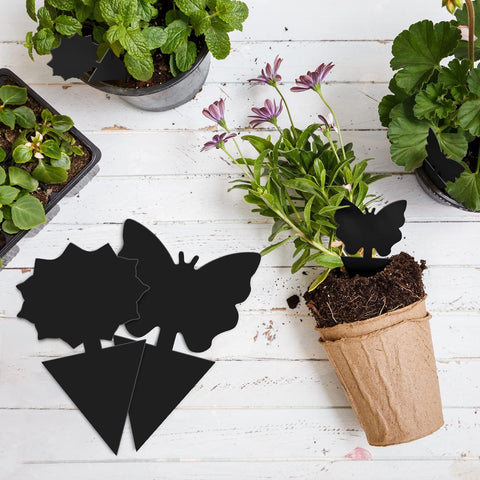 Landisun 120PCS Fruit Fly Traps Sticky Traps Fungus Gnat Traps Insect Bug Traps for Indoor Outdoor Kitchen Plants Whitefly Mosquitos Fungus Gnats Flying Insects