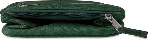 PackIt Freezable Classic Lunch Box, Checker Wave Olive