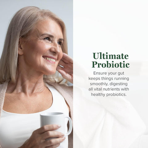 Ultimate Probiotic 100 Billion CFU with Prebiotics, Gut Health (60 Count)