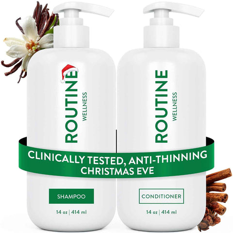 Routine Wellness Anti-Thinning Shampoo & Conditioner - Christmas in July