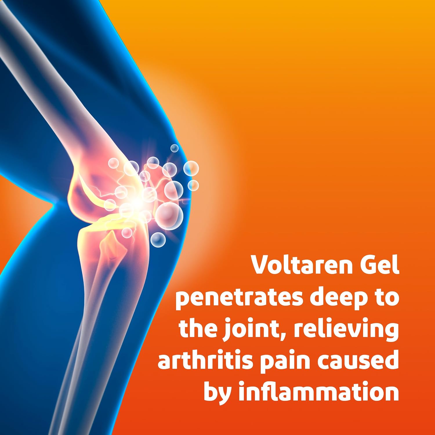 Voltaren Arthritis Pain Gel, Diclofenac Pain Relief Cream, 50 g Tube