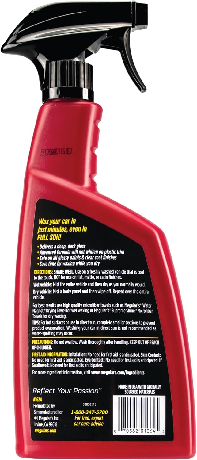 Meguiar's Quik Wax, 24 Oz