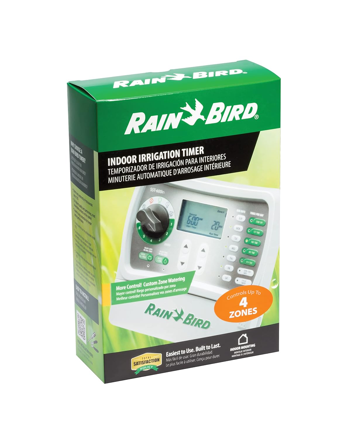 Rain Bird SST400IN Irrigation Controller, Indoor, 4-Station
