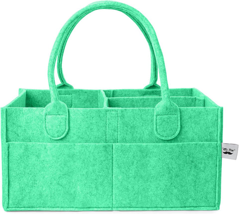 Mr. Pen- Baby Diaper Caddy Organizer, Green