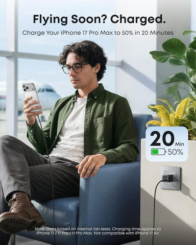 Anker iPhone Charger, 45W Type C Fast Charging, USB C Charger Block