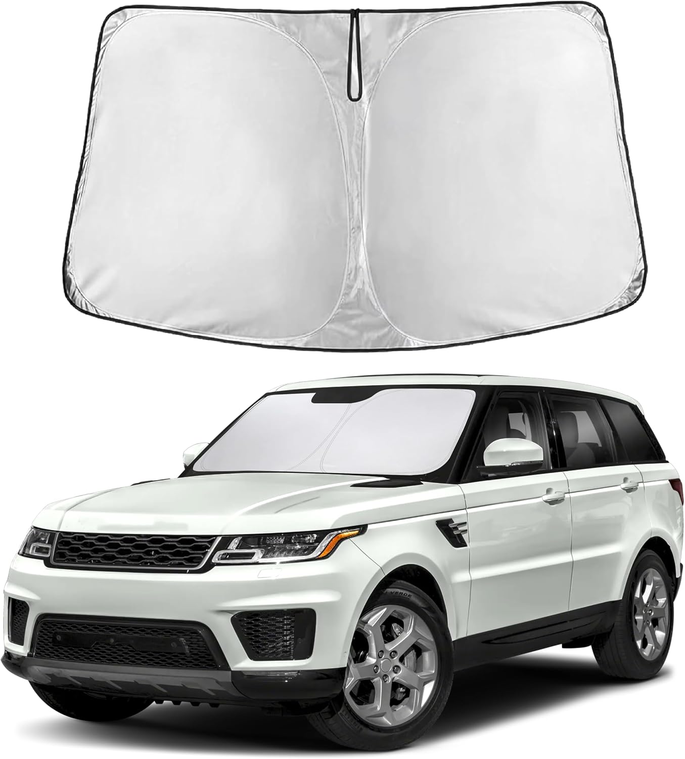 EcoNour Windshield Sunshade for Land Rover Range Rover Sport 2014-2021 2022
