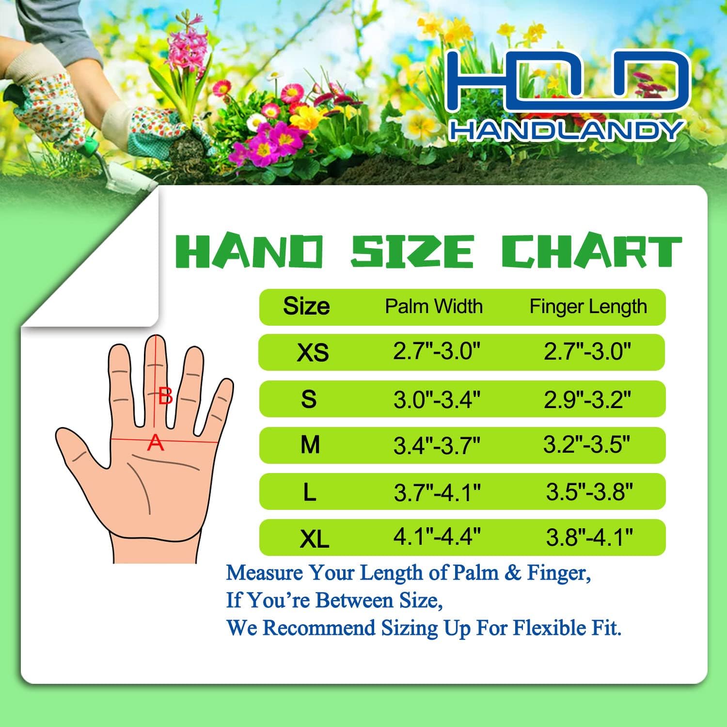 HANDLANDY Rose Pruning Gloves for Men Women, Thorn Proof Gardening Gloves