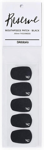 D'Addario Reserve Mouthpiece Patch Clear, 5-Pack