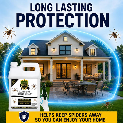 Natural Armor Spider Killer & Repellent - 1 Gallon (128 oz) w/Sprayer