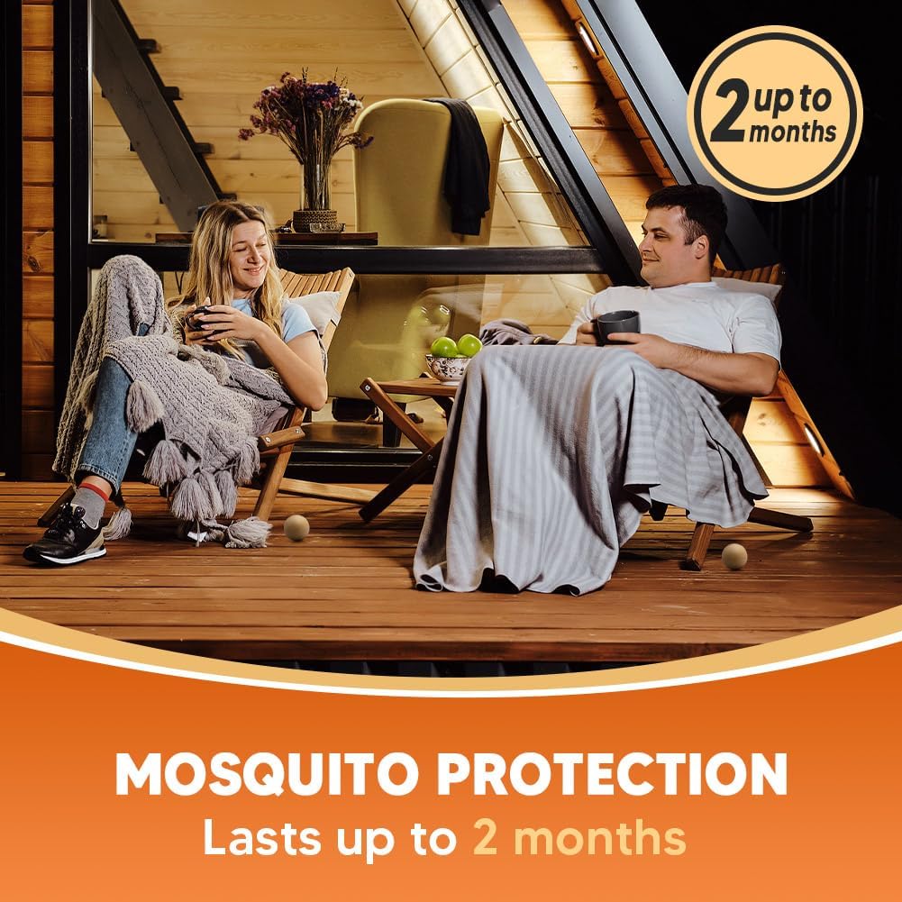 Mosquito Repellent Outdoor Patio, Indoor Mosquito Repellent Balls 8 Packs