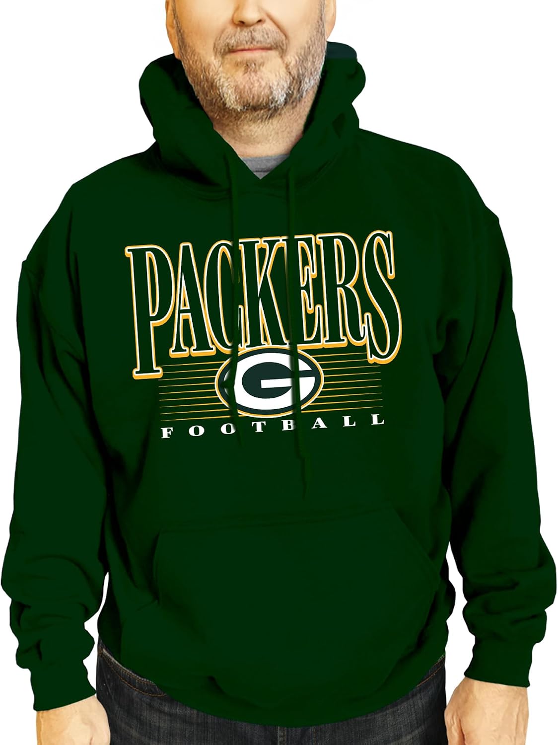 Team Fan Apparel NFL Fleece Pullover Hoodie Men Women Officially Licensed