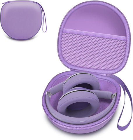 Headphone Headset Case for Folding Headphone, Deep Purple