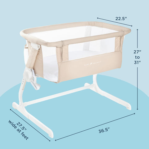Baby Delight Beside Me™ Dreamer Bassinet, Organic Oat