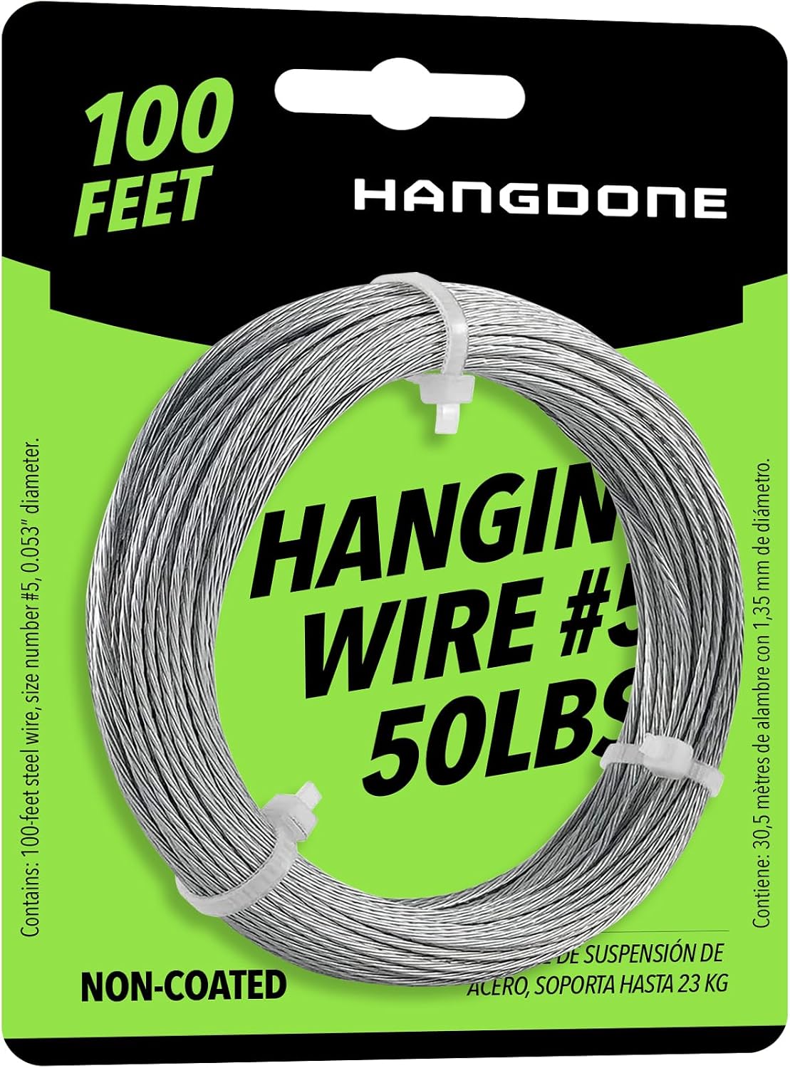 Picture Hanging Wire #5 – 50lbs Capacity – 100ft