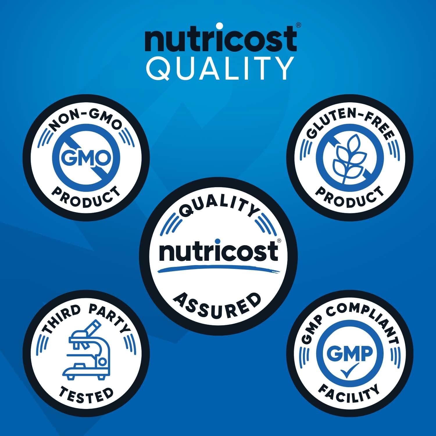 Nutricost Nitric Oxide Booster 2250mg, 180 Capsules, Gluten Free