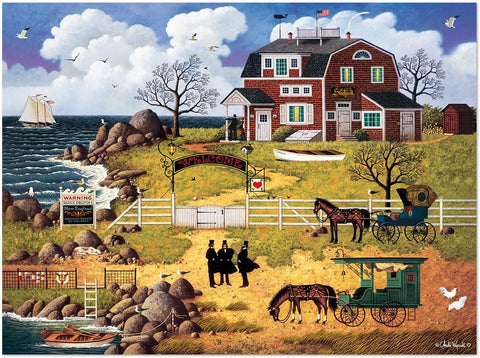 Buffalo Games - Charles Wysocki Formulating the Plan - 1000 Piece Puzzle