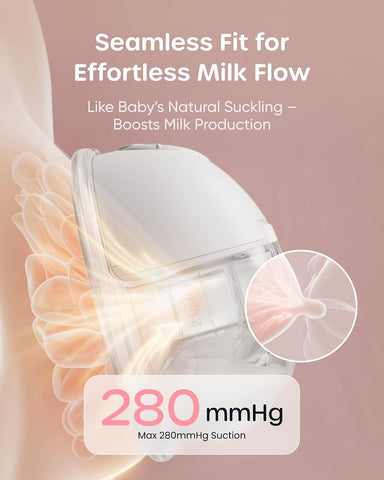 Nuliie S32 Wearable Breast Pump Hands-Free, More Private Electric Pump