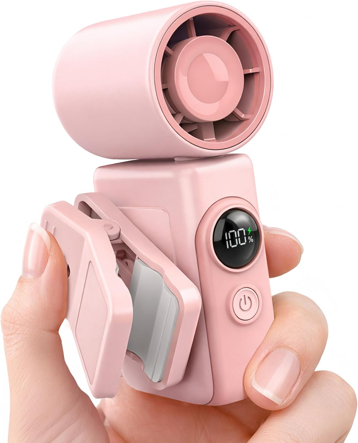 Hotsales Clip-On Portable Fan for Strollers, Handheld Turbo Fan for Travel