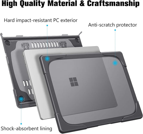 Fintie Heavy Duty Case for 12.4 Inch Surface Laptop Go 3/2/1