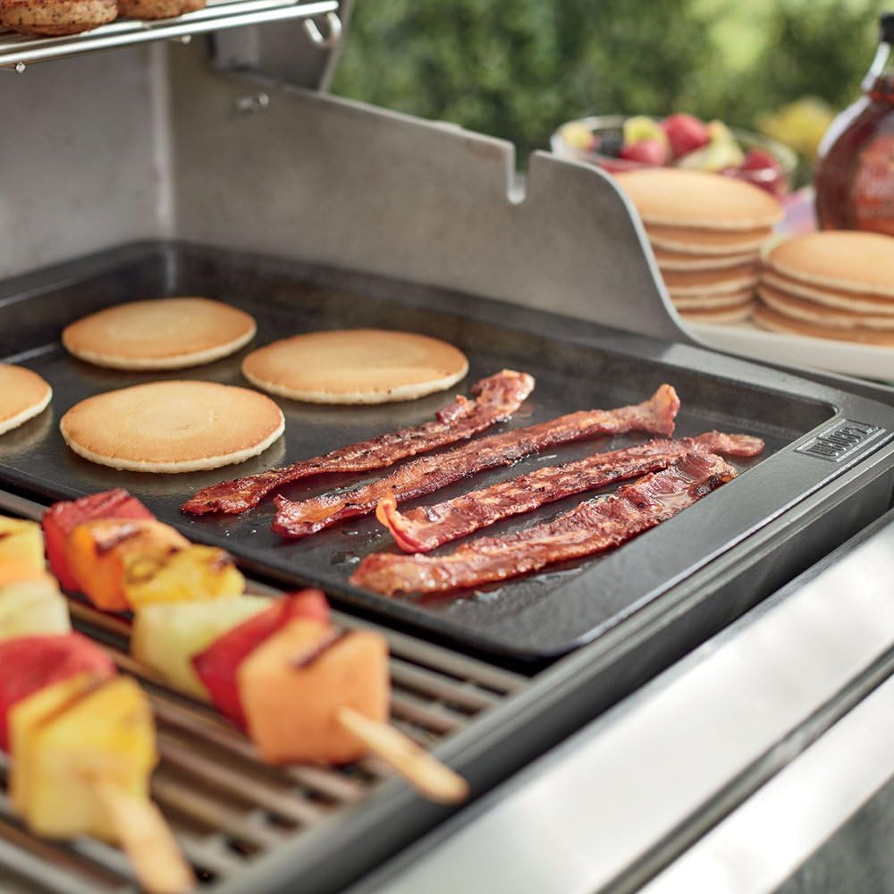 Weber® Genesis II Griddle Insert, Porcelain-Enameled Cast Iron