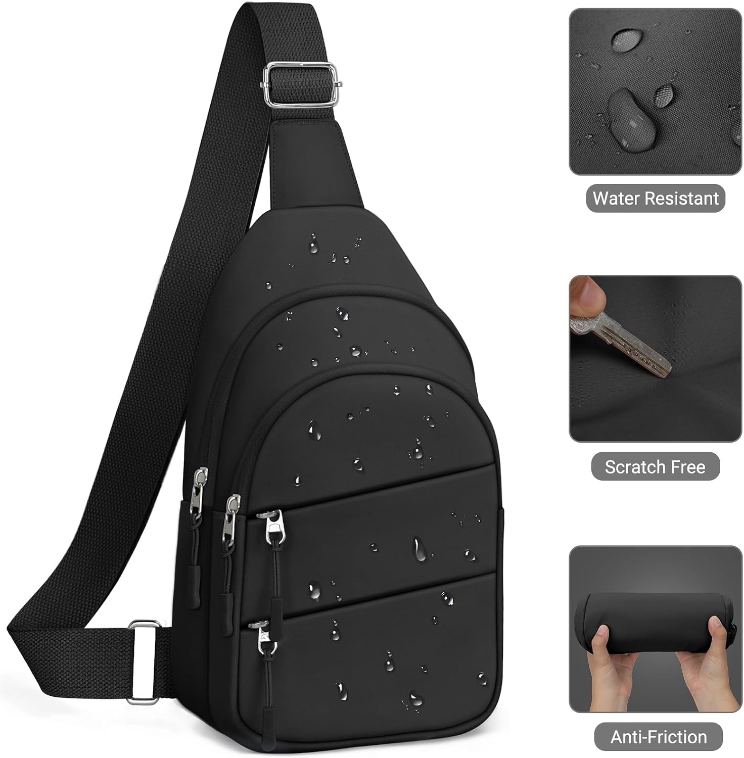 Tuwubi Crossbody Bags for Women, Sling Bag for Men