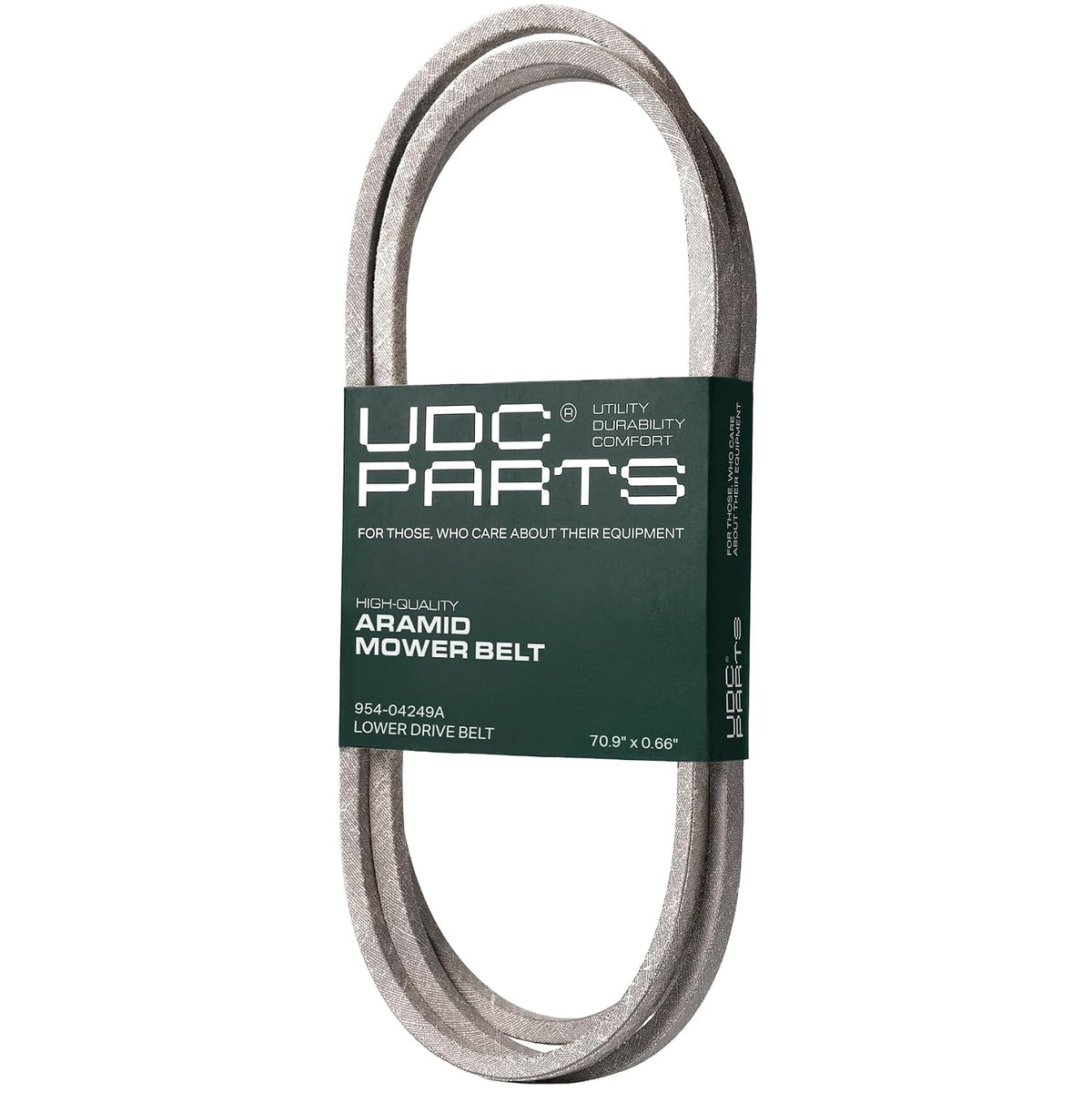 UDC Parts 954-04249A 954-04249 Lower Drive Belt, 0.66" x 70.9", Aramid Cord
