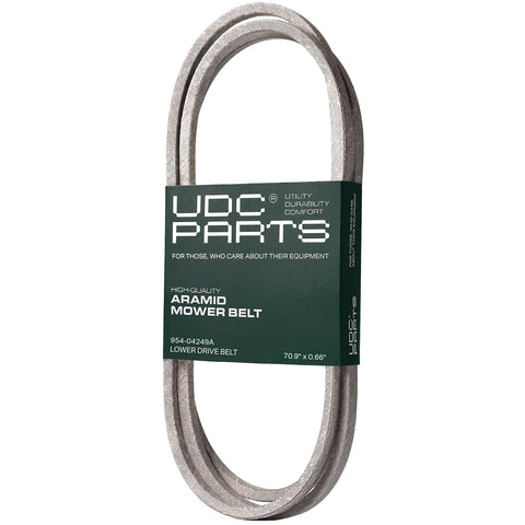 UDC Parts 954-04249A 954-04249 Lower Drive Belt, 0.66" x 70.9", Aramid Cord