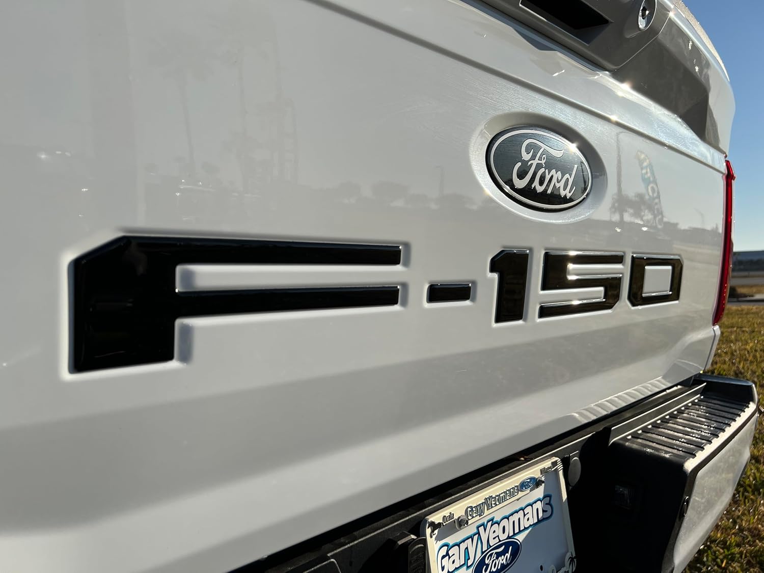 F-150 Tailgate Emblem Letter Inserts - Compatible with 2021-2026 F-150
