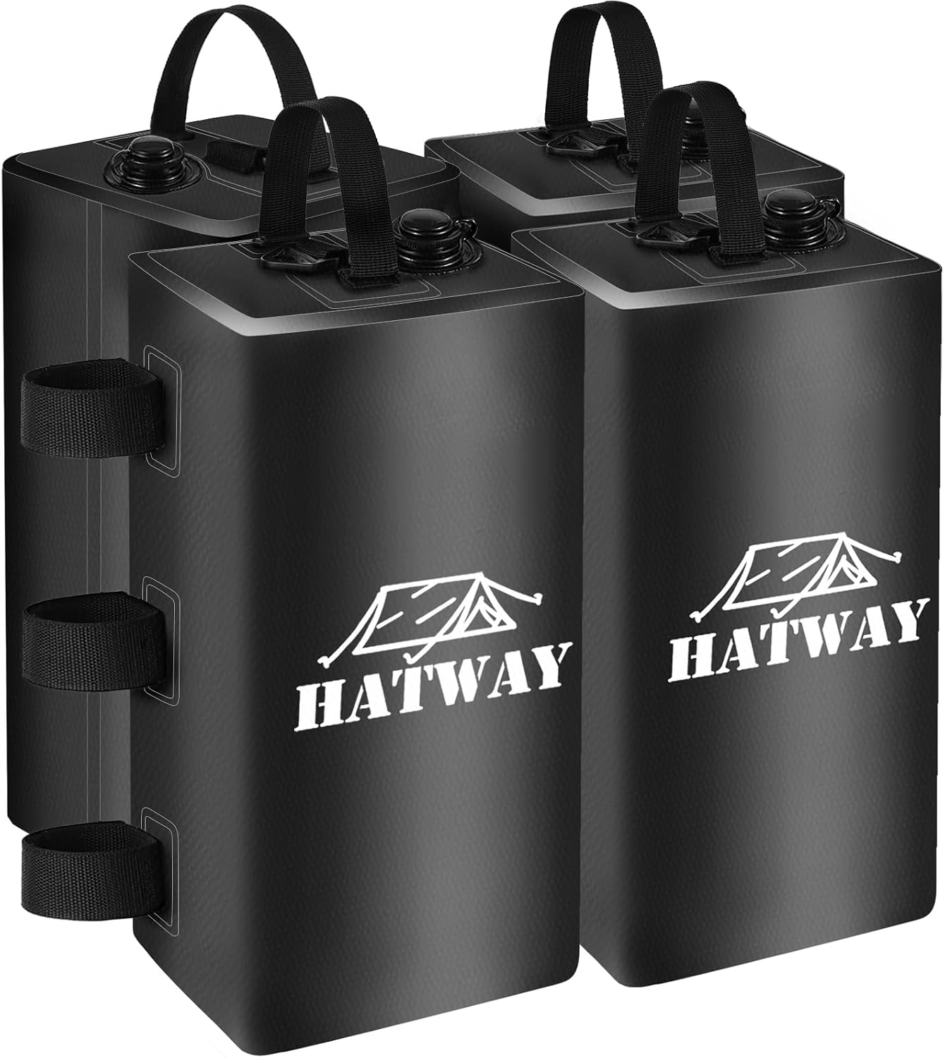 Hatway Canopy Weights,Tent Weights,132 LBS Canopy Weights Set of 4