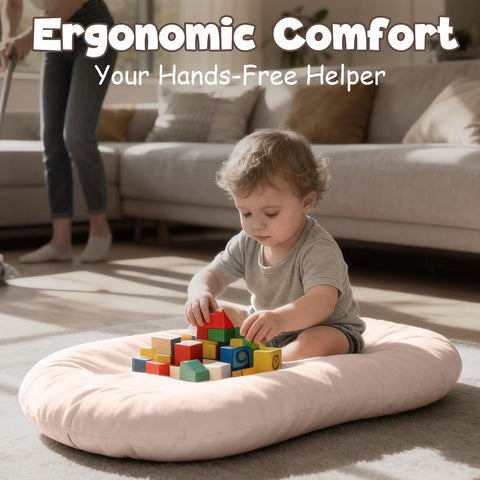 Extra Large Baby Lounger for Newborn 0-24 Months, Portable Infant Lounger