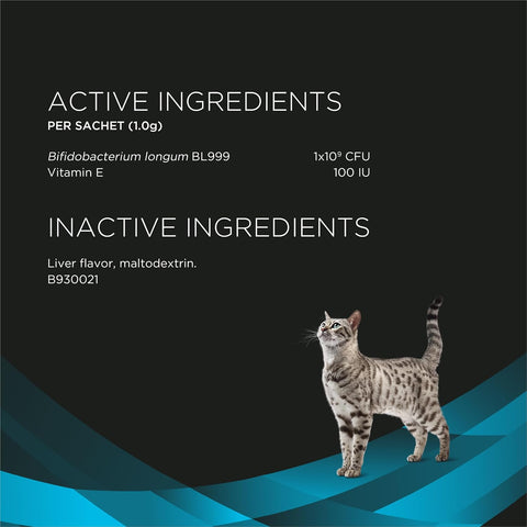 Pro Plan Veterinary Diets Calming Care Cat Supplements Probiotic Powder for Behavioral Support, 30-Count Box